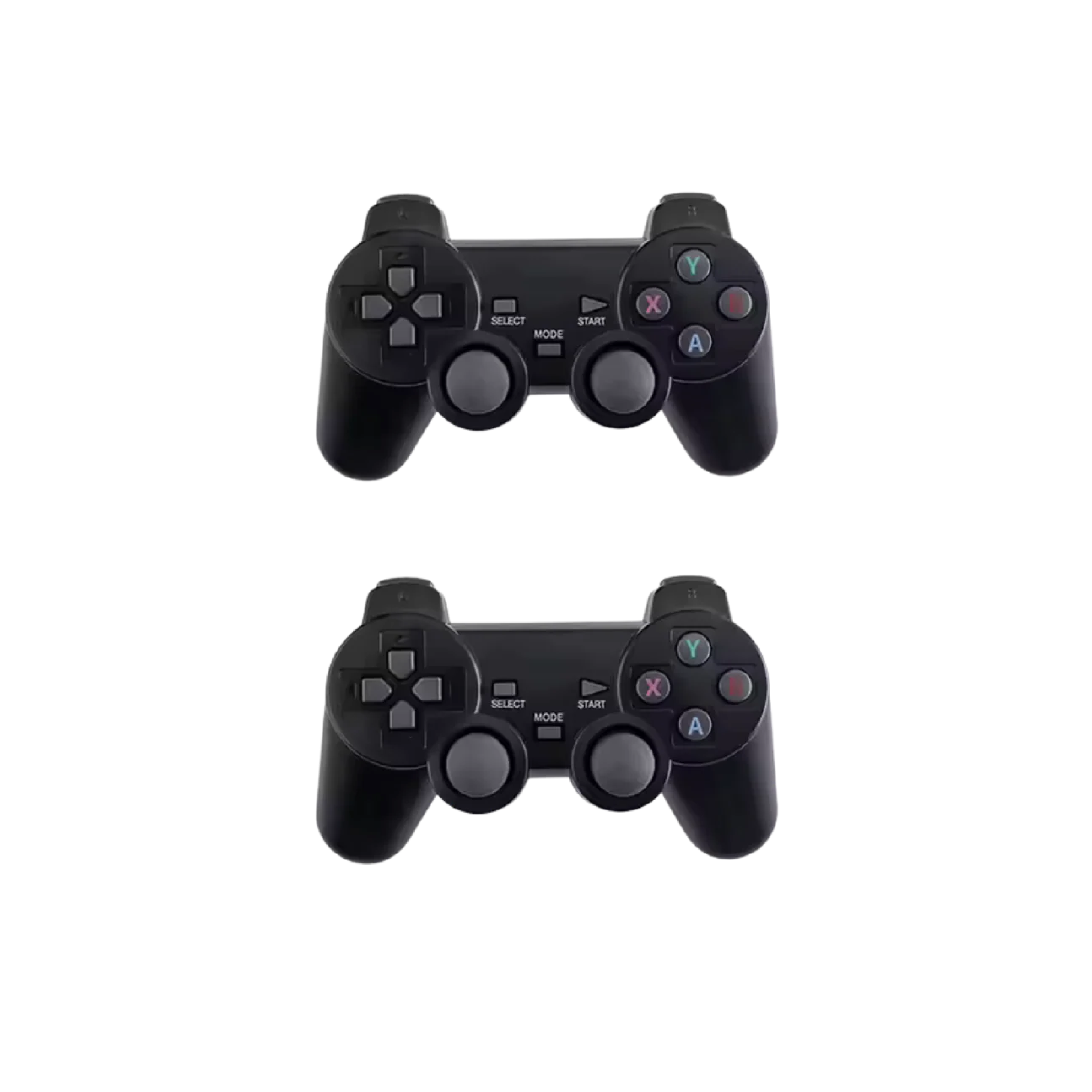 Two Black Controllers